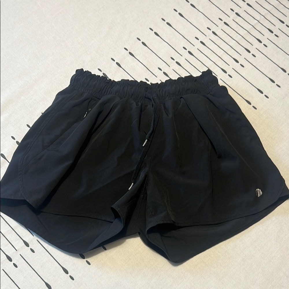 MPG Black Athletic Shorts with Elastic Waistband.  Size Small